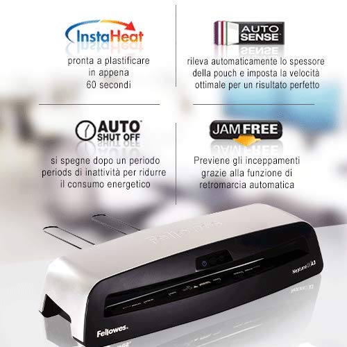 Fellowes Plastificatrice Neptune 3 A3 - ve. plastificazione 1 x A4 in 30’’ - f.to max A3