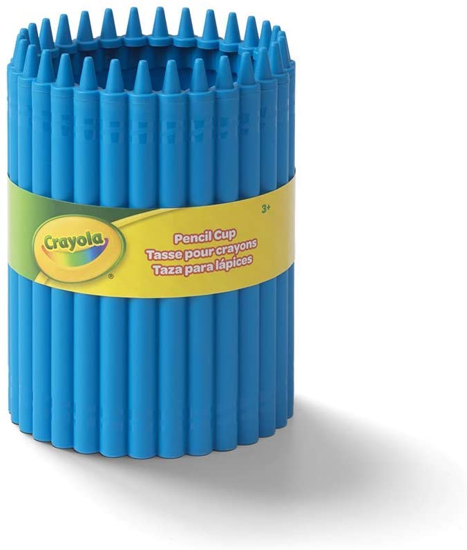 Crayola Portapenne e matite colorato per bambini Blu