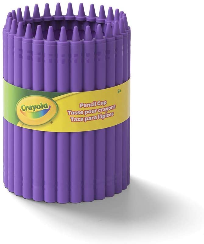 Crayola Portapenne e matite colorato per bambini Viola