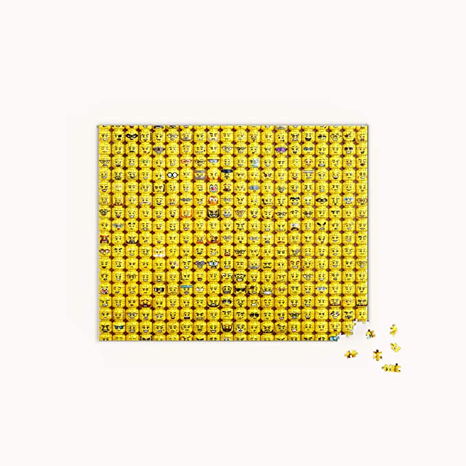 LEGO Minifigure Faces 1000 Piece Facce