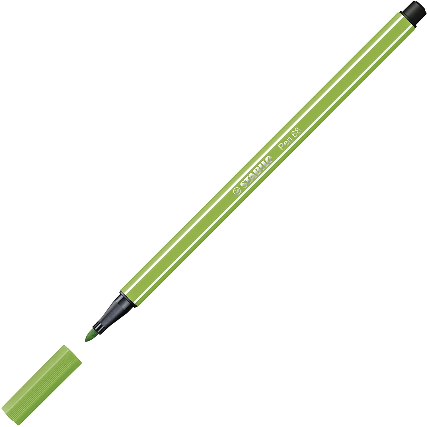 STABILO Pen 68 Colorparade Pennarello Premium -  - Astuccio da 20 antracite-rosa