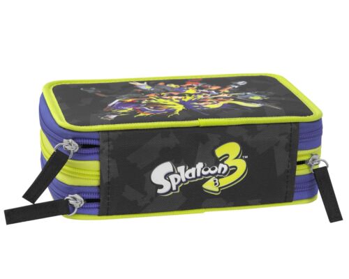 Panini SPLATOON 3 Astuccio Organizzato 3 Cerniere