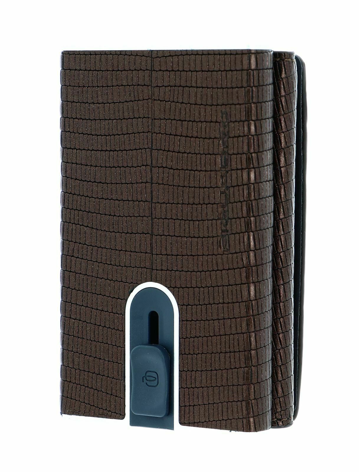 PIQUADRO Sophia Compact Wallet Slider RFID Bronzo Lizard Metal