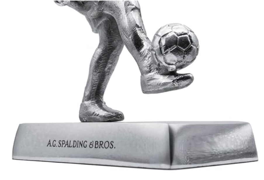 AG Spalding & Bros FOOTBALL PLAYER CALCIATORE