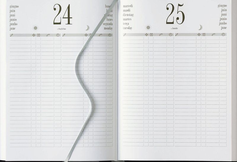 Buffetti Agenda giornaliera 12 mesi per ristoranti 2026 21x29,7 cm in similpelle Rossa Buffetti Agenda giornaliera 12 mesi per ristoranti 2026 21x29,7 cm in similpelle Rossa