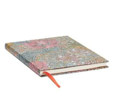 Agenda 12 Mesi Settimanale 2024 MORRIS CAPRIFOGLIO ROSA  William Morris