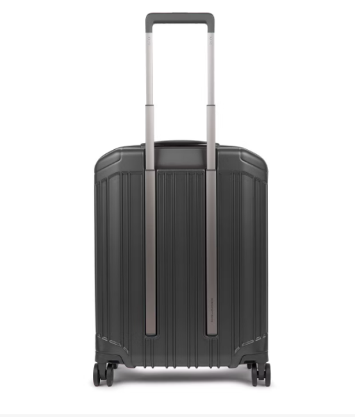 Piquadro Trolley cabina ryanair 4 ruote in policarbonato PQ Light Nero Opaco