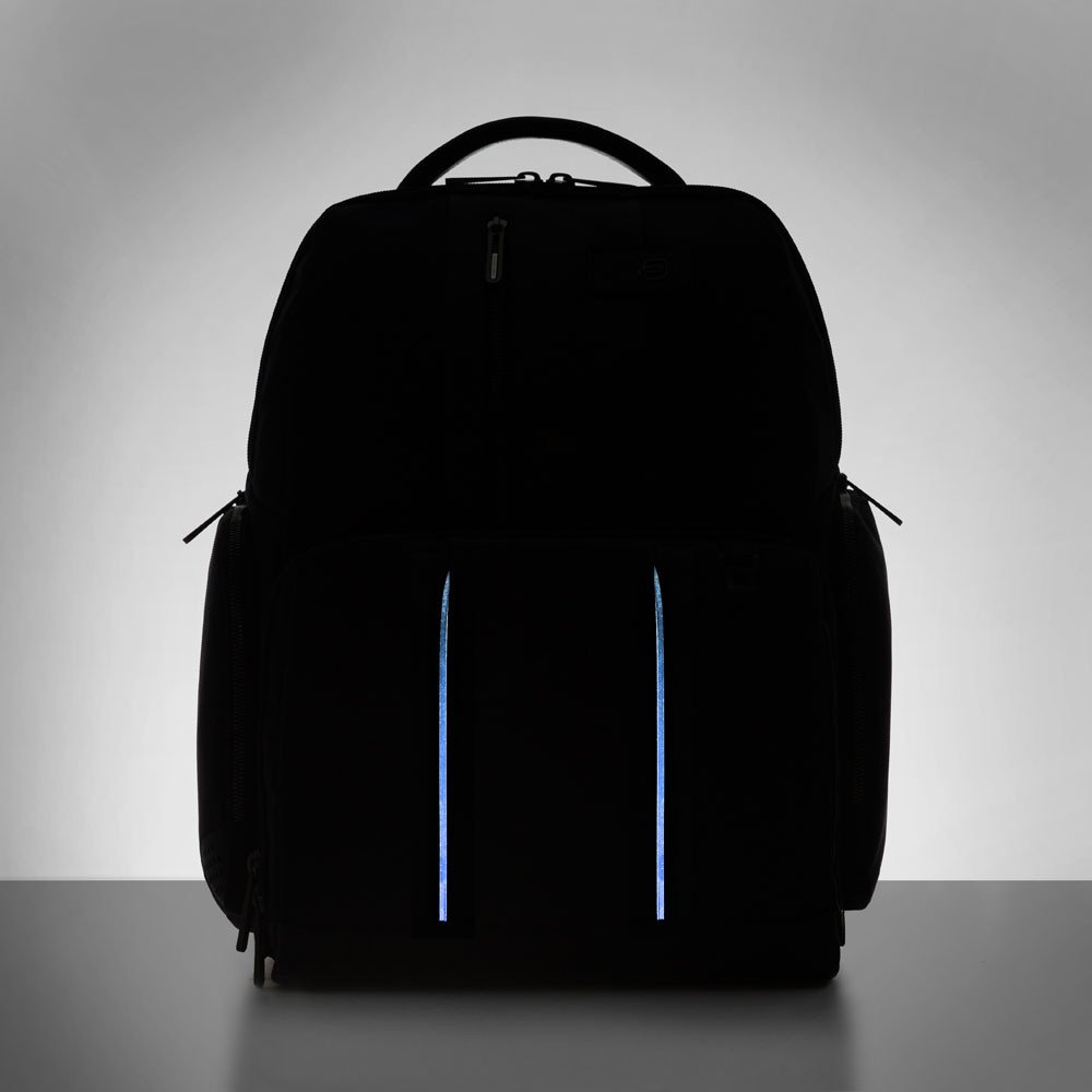Piquadro Zaino fast-check porta computer e porta iPad® in t Brief 2 Blu