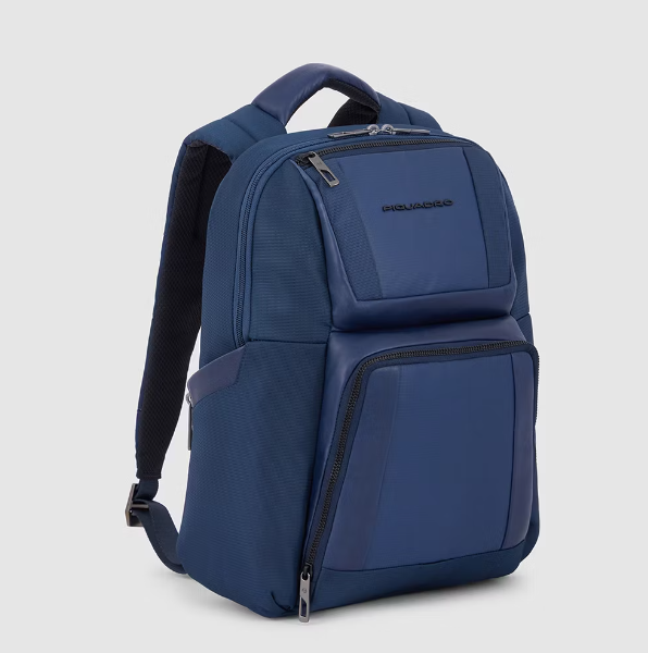 Piquadro Computer backpack 14 with iPad compartment Blu