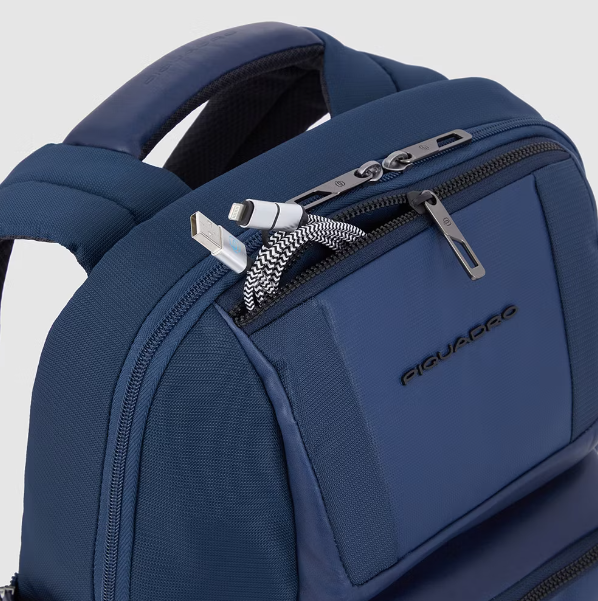 Piquadro Computer backpack 14 with iPad compartment Blu