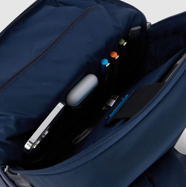 Piquadro Computer backpack 14 with iPad compartment Blu