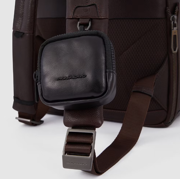 Piquadro Computer backpack 13,3 with iPad compartment Nero