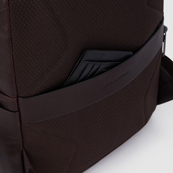 Piquadro Computer backpack 13,3 with iPad compartment Nero
