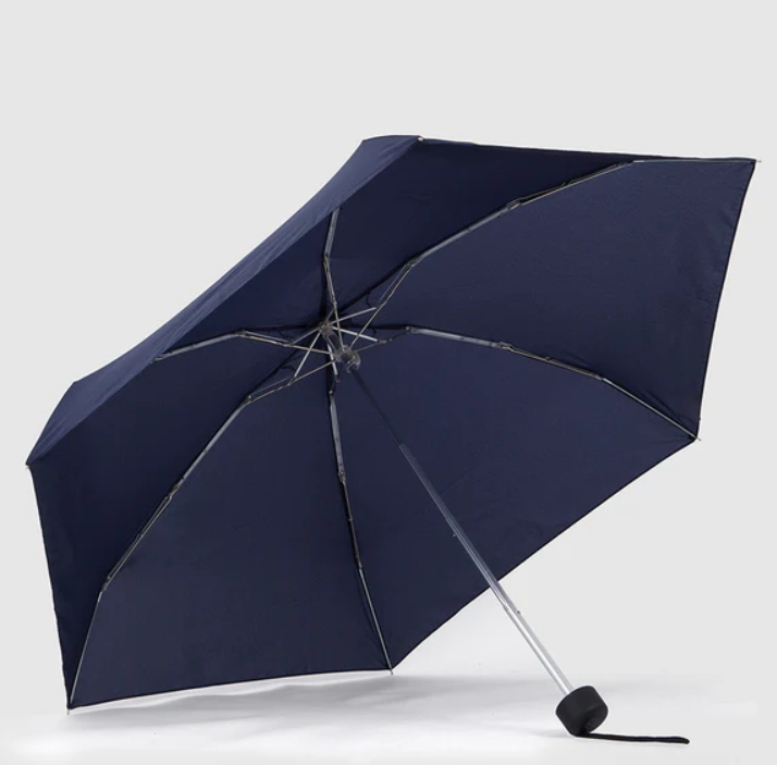 Piquadro Mini ombrello con custodia rigida Blu