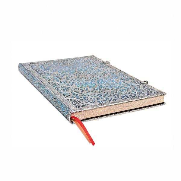 Paperblanks Diari a copertina rigida BLU MAYA Collezione Filigrana d’Argento