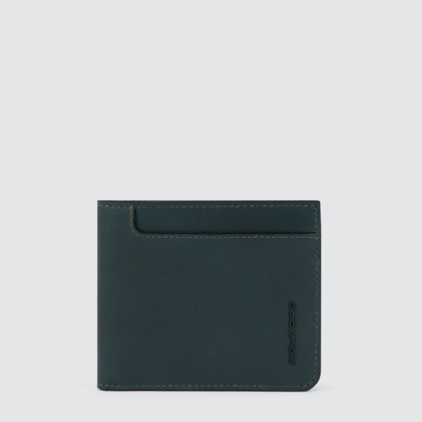 Piquadro Men’s wallet with removable document facilit Verde