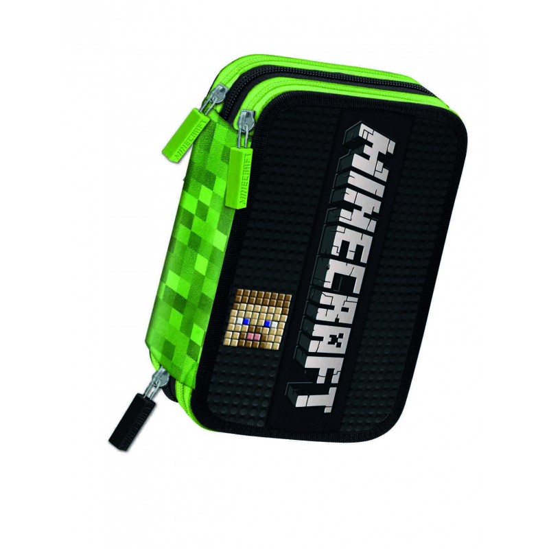 MINECRAFT ASTUCCIO 3ZIP CON PENNA FRIXION