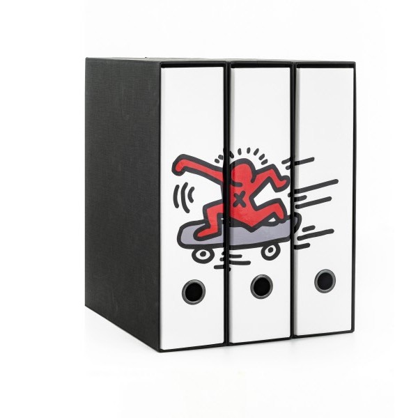 Keith Haring Formato Protocollo Set 3 registratori Image Skate 