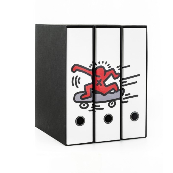 Keith Haring Formato Protocollo Set 3 registratori Image Skate 