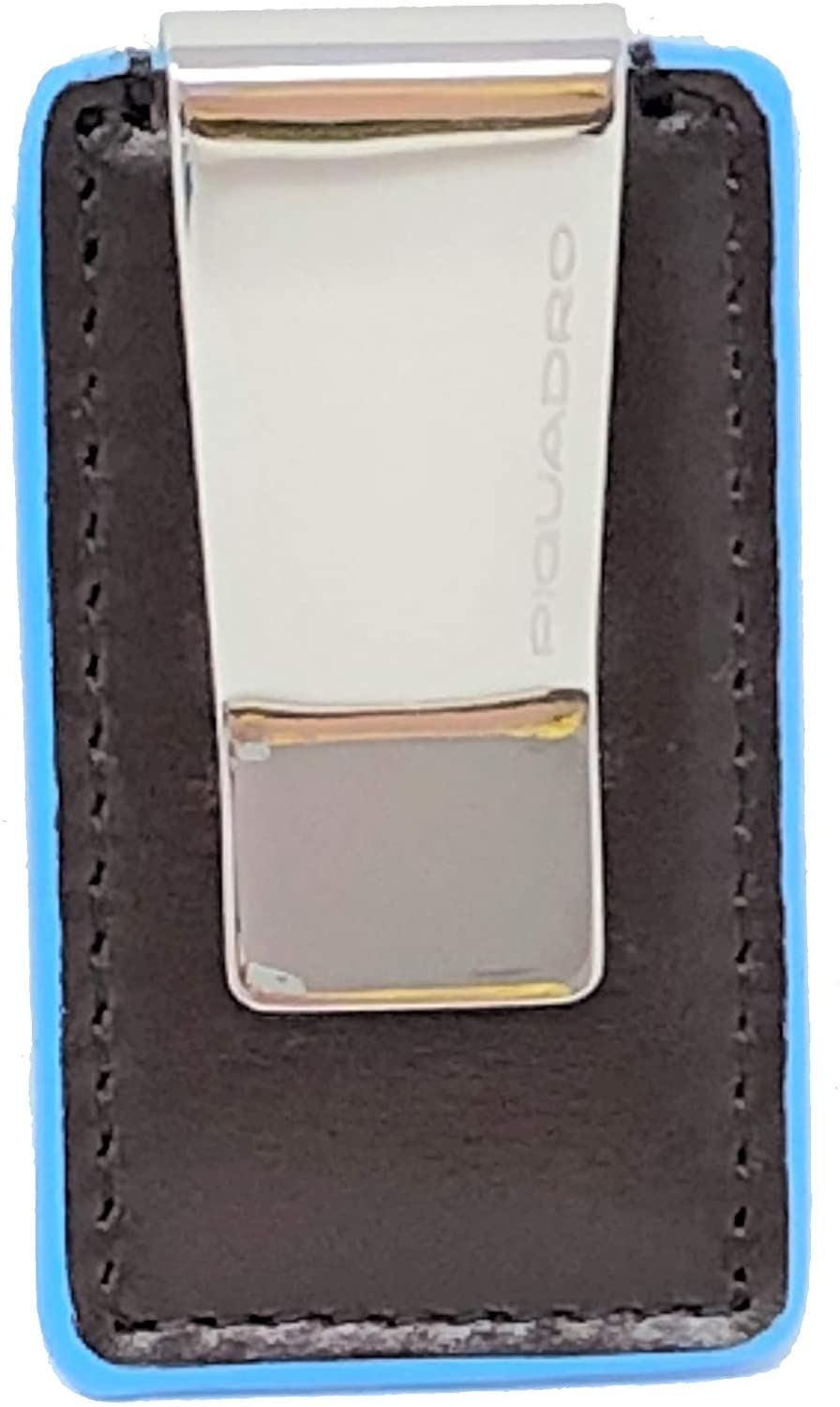 Piquadro Fermasoldi Blue Square Mogano