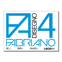 ALBUM FABRIANO4 24X33CM 220GR 20FG LISCIO