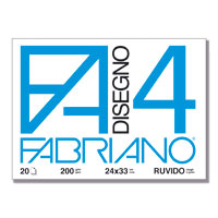 ALBUM FABRIANO4 24X33CM 220GR 20FG RUVIDO