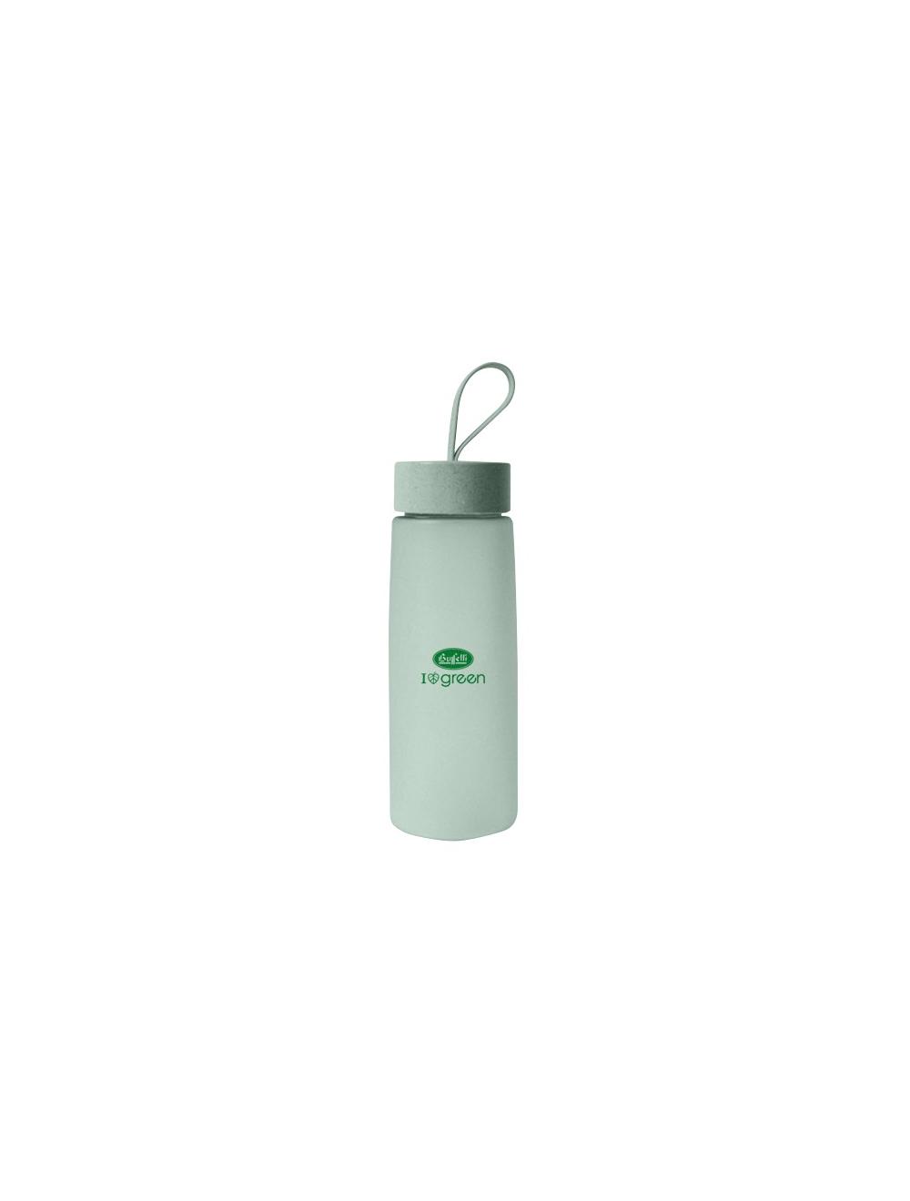 Borraccia I love green 100% biodegradabile 500 ml tappo antigoccia