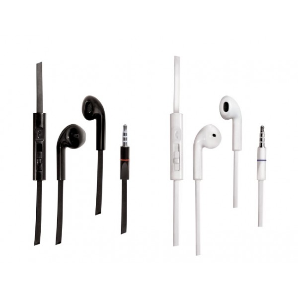 Buffetti Auricolari stereo con microfono Nero