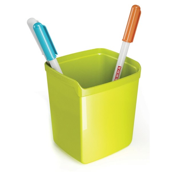 Buffetti Bicchiere portapenne Plastic Desk - colore verde