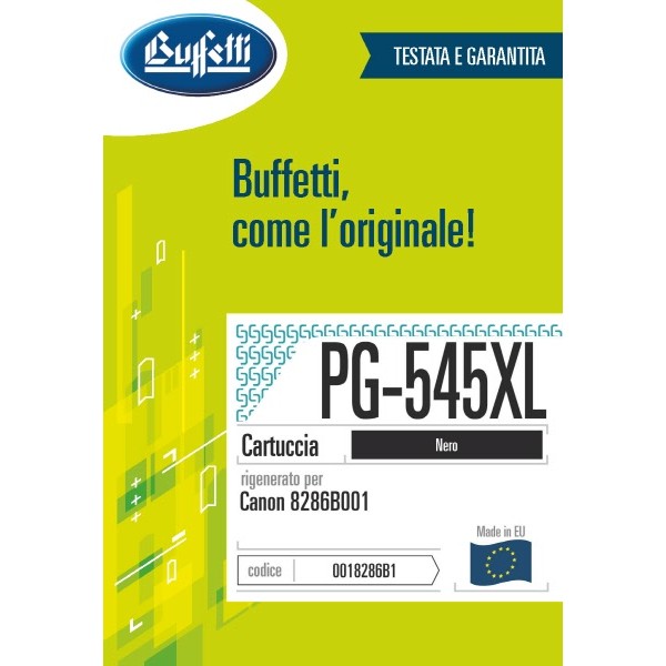 Buffetti Canon cartuccia ink jet - compatibile - 8286B001 - nero