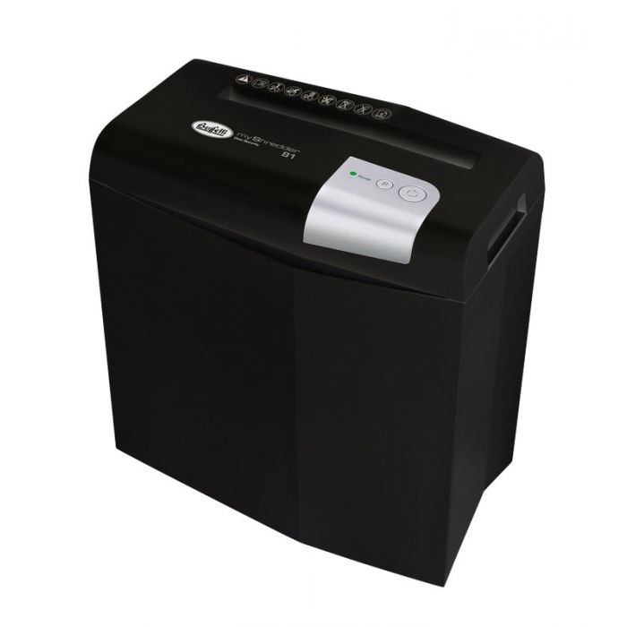 Buffetti Distruggidocumenti myShredder B1 Black a strisce