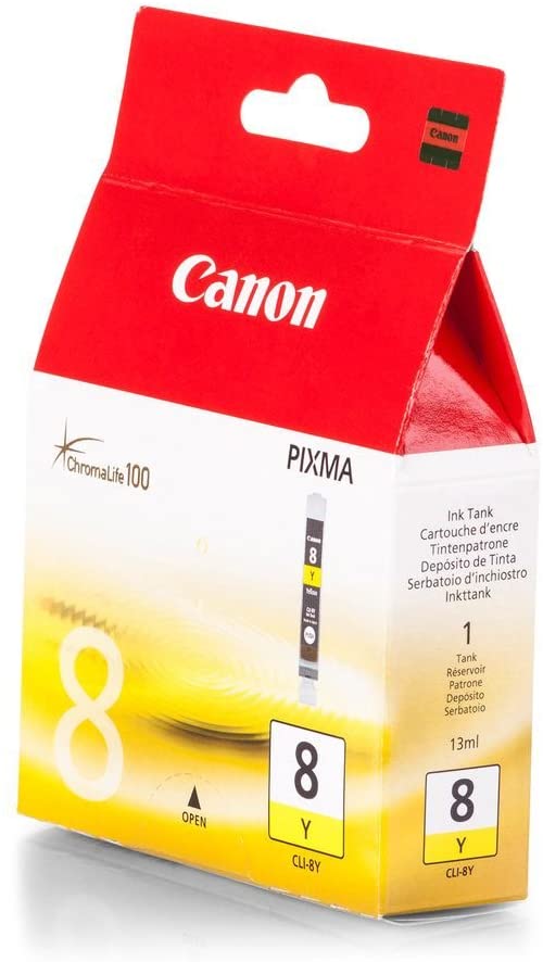 Canon BJ PGI-8BK Cartuccia Inchiostro, Yellow