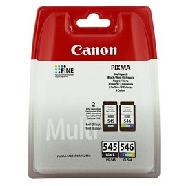 CANON CONF. MULTIPACK CARTUCCIA INCHIOSTRO NERO e COLORE PG-545 e CL-546