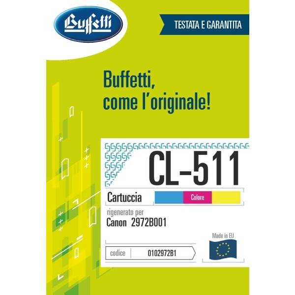 Canon inkjet - compatibile - CL-511 - 3 colori