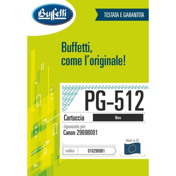 Canon inkjet - compatibile - PG-512 - nero