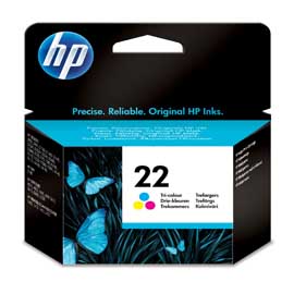 CARTUCCIA HP 22 TRICROMIA