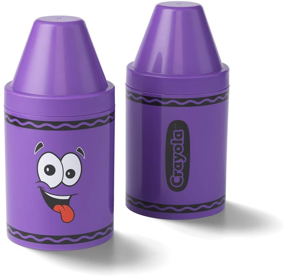 Crayola Portapenne e porta oggetti colorato per bambini Viola