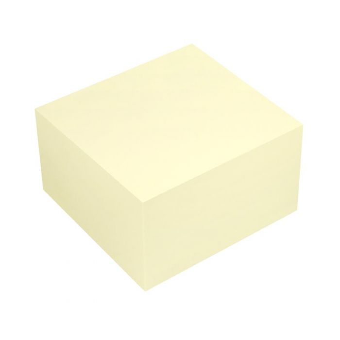 CUBO 400 FOGLIETTI ADESIVI RIPOSIZIONABILI COLORATI TAK TO 75X75 MM GIALLO