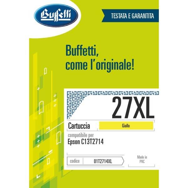 Epson cartuccia Ink-jet - compatibile - 27XL - giallo