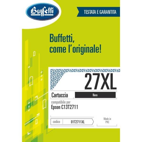Epson cartuccia Ink-jet - compatibile - 27XL - nero