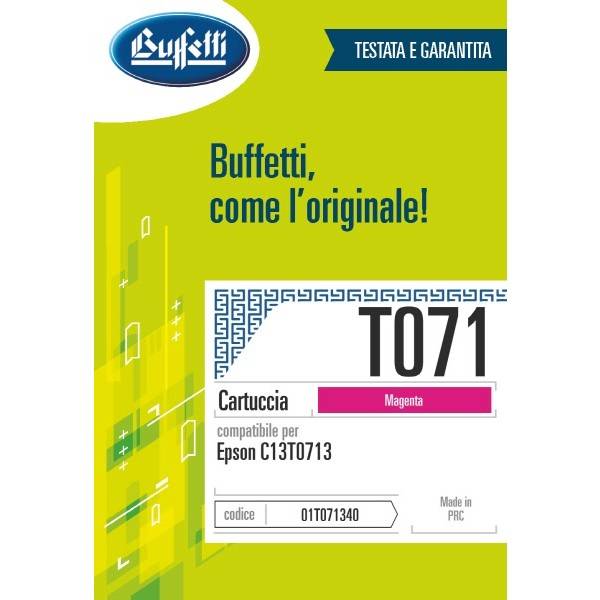 Epson Cartuccia inkjet - compatibile - T071 - magenta