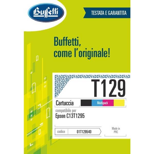 Epson Cartuccia inkjet - compatibile - T129 - 4 colori multipack