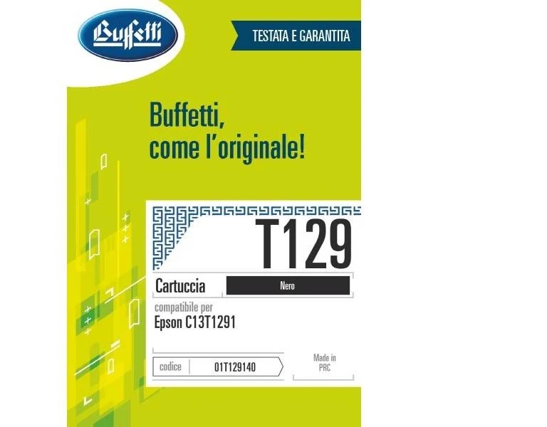 Epson Cartuccia inkjet - compatibile - T129 - nero