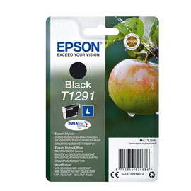 EPSON CARTUCCIA NERO MELA T1291