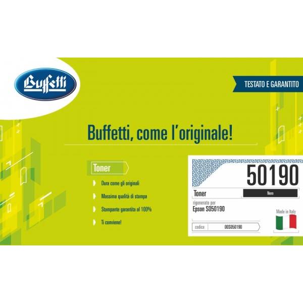 Epson Toner - compatibile - C13S050190 - nero