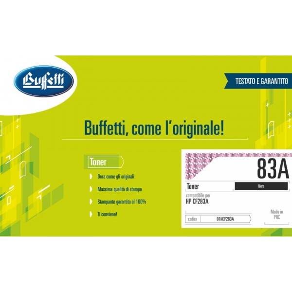 HP Toner - compatibile - 83A - nero