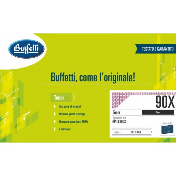HP Toner - compatibile - 90X - nero