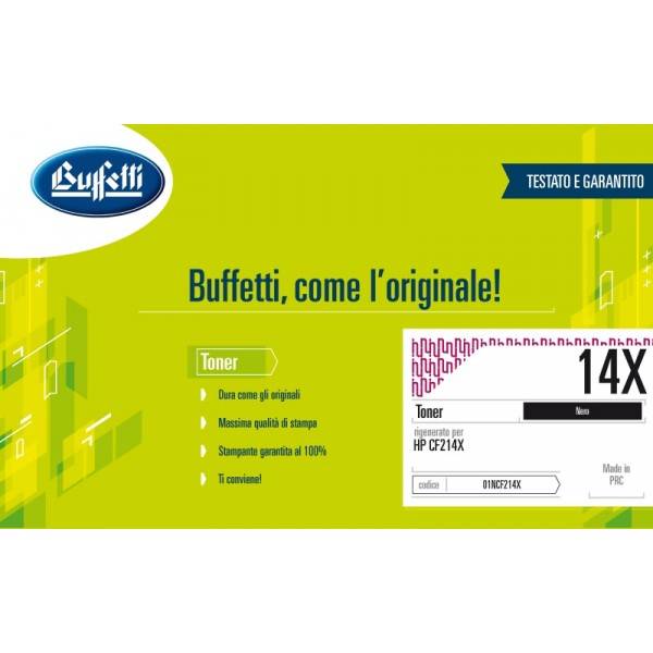 HP Toner - Compatibile - CF214X - nero