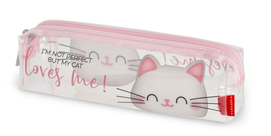 LEGAMI ASTUCCIO TRASPARENTE MY PENCIL CASE KITTY