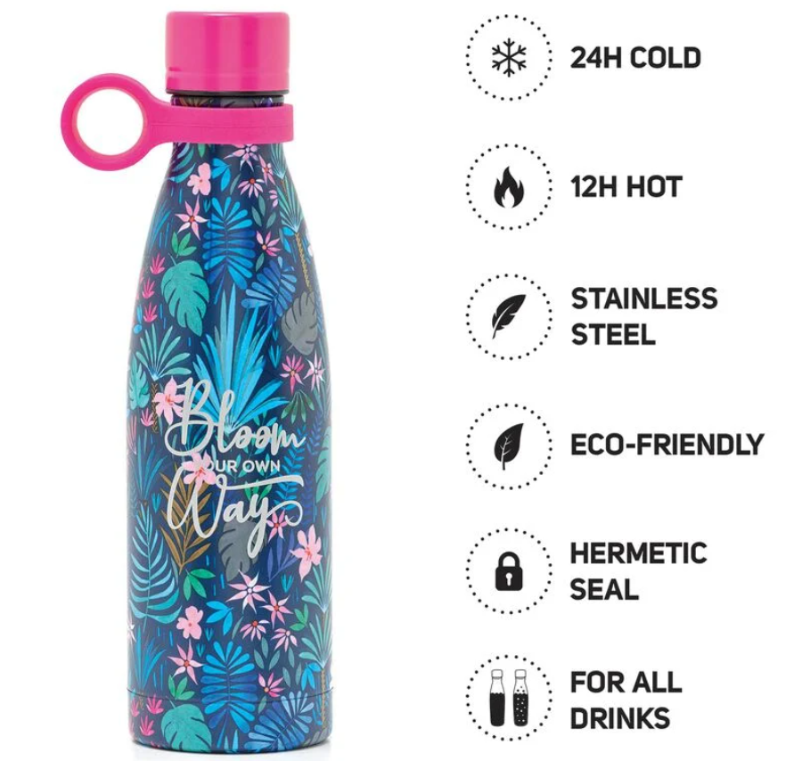 Legami Hot&Cold Bottiglia Termica 500 Ml Flora